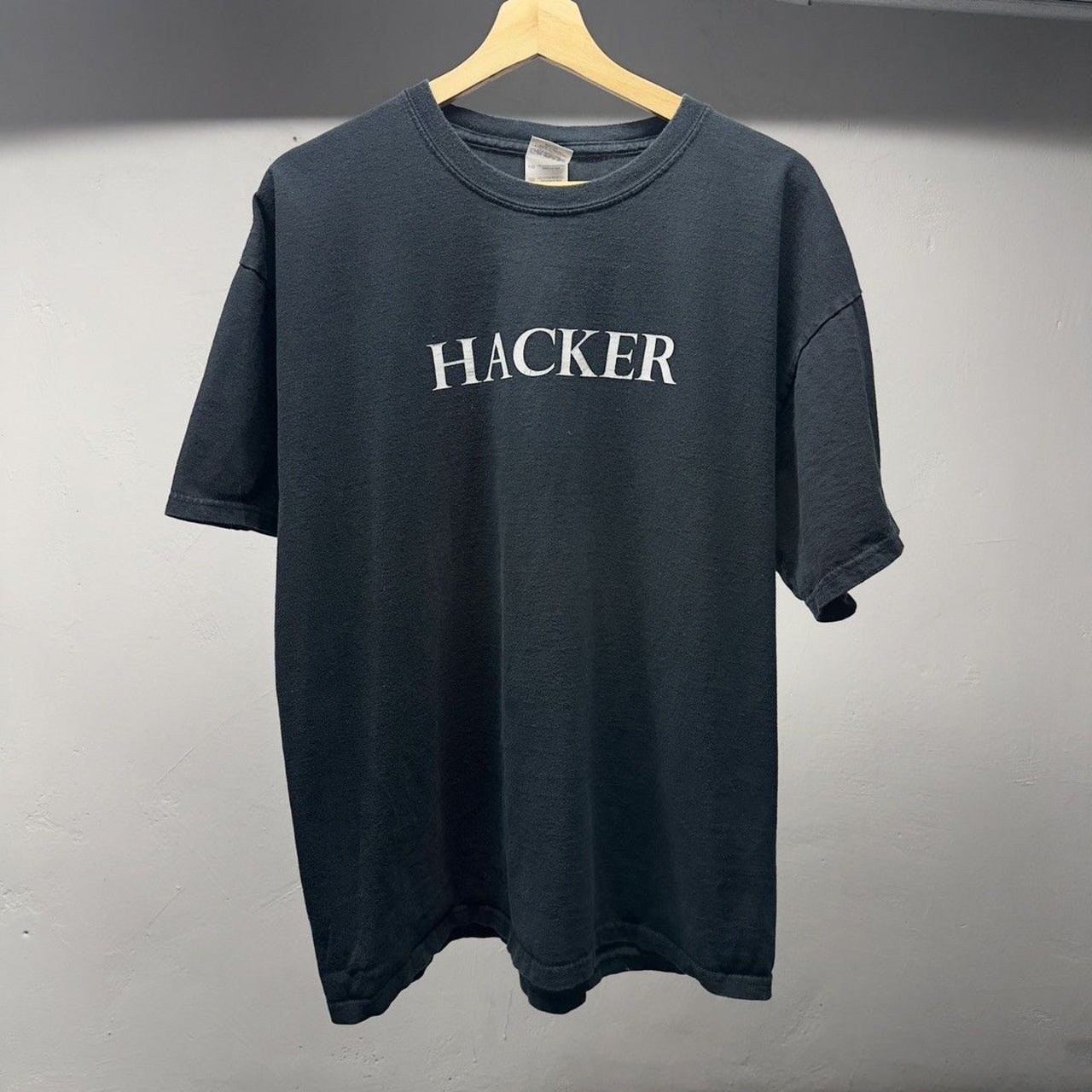 2000s Faded Security Network Hacker Tee