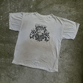 1990s THRASHED GWAR CLUB METAL BAND TEE SHIRT