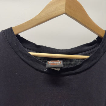 Vintage 2000s Harley Davidson Faded Distressed Tee