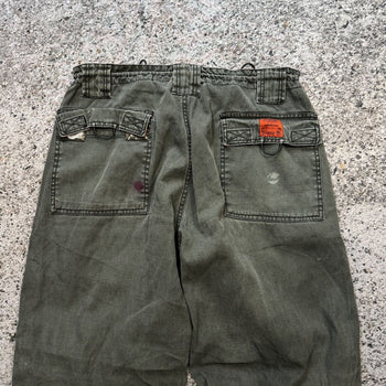Pantalones cargo holgados tipo paracaídas PJ Mark descoloridos de la década de 2000