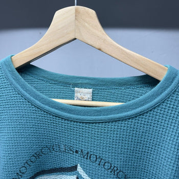 1990s Harley Davidson Faded Thermal Shirt