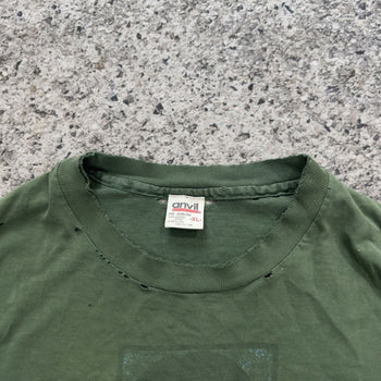 1990年代 バードハウス ジェレミー・クライン アニメガール スラッシュド フェードTシャツ