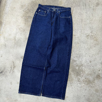 2000S POLO RALPH LAUREN BAGGY WIDE LEG DENIM BANNER JEANS