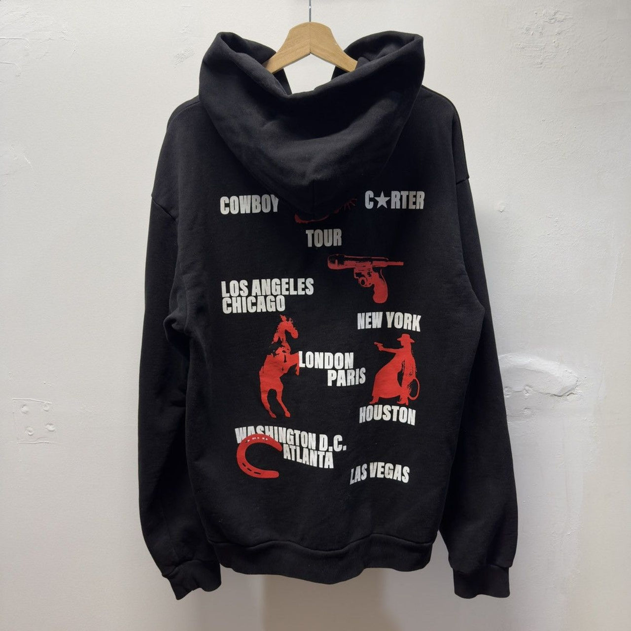 Cowboy Carter Beyonce 2025 Tour Zip Up Hoodie
