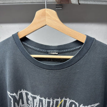 2004 Metallica Pushead Thrashed Faded Band Tee
