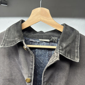 1990s Carhartt Faded Thrashed Distressed Chore Coat Jacket