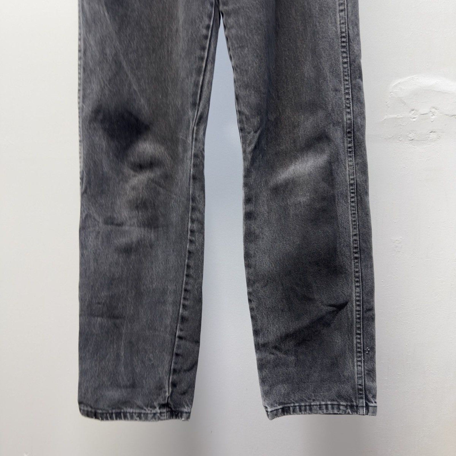 Vintage 2000s Rustler Faded Distressed Black Jeans