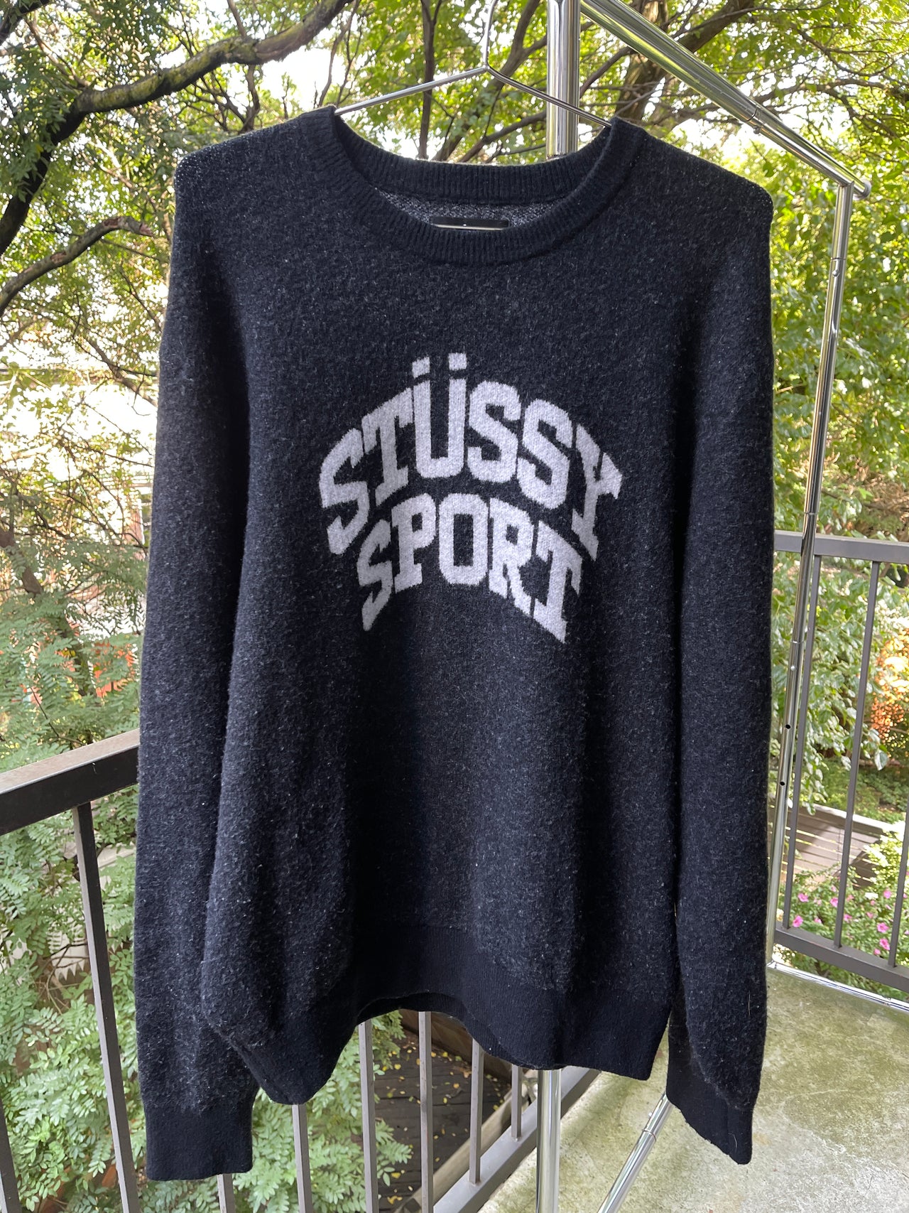 STUSSY SPORT KNIT PULLOVER SWEATER