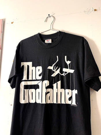 1990s THE GODFATHER MOVIE PROMO TEE