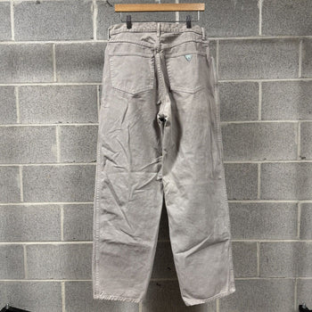 1990s Guess Baggy Wide Leg Grey Jeans