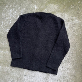 OUR LEGACY BLACK MOHAIR CARDIGAN 44