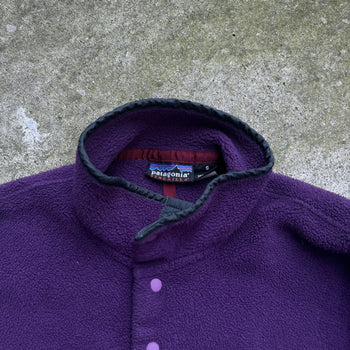 1990s/2000s PATAGONIA SYNCHILLA SNAP FLEECE PURPLE