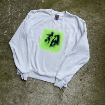 BLONDED FRANK OCEAN LSD BLOCK LOGO CREWNECK