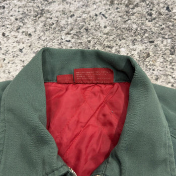 1980s Faded Thrashed Dickies Zip Up Work Jacket