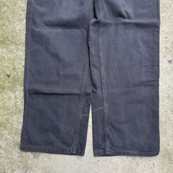 2000s CARHARTT CARPENTER FADED BAGGY CANVAS WORK PANTS 32