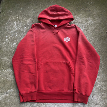 WARREN LOTAS WILD BILL SWEATSHIRT HOODIE RED