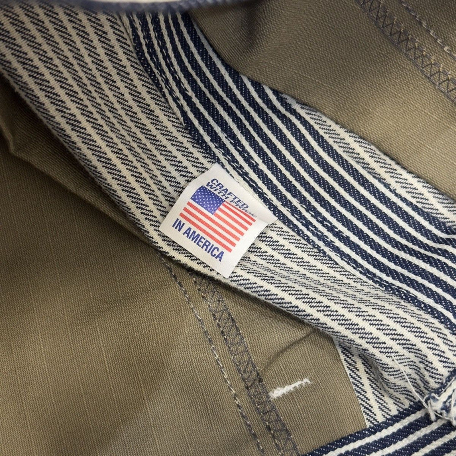 Stan Ray 50th Anniversary Hickory Railroad Stripe Work Pants