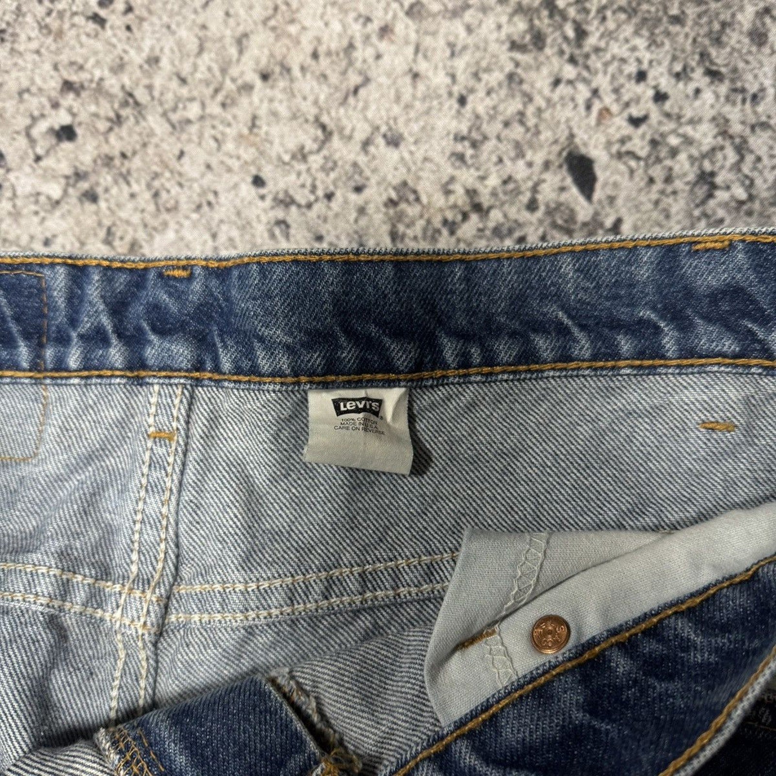 Vintage 1990s Levi's 517 Made in USA Faded Bootcut Flare Jeans