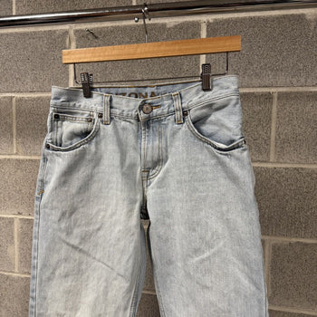 2000s Y2K Faded Distressed Light Wash Bootcut Jeans