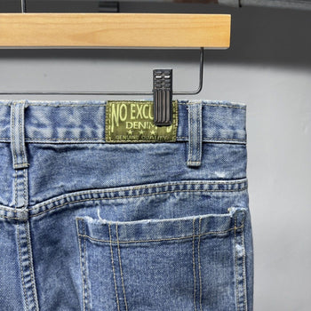 1990s Y2K Women's Baggy Wide Leg Skater Jeans