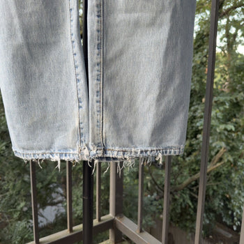 2000s Levi's 501xx Thrashed Faded Repaired Jeans
