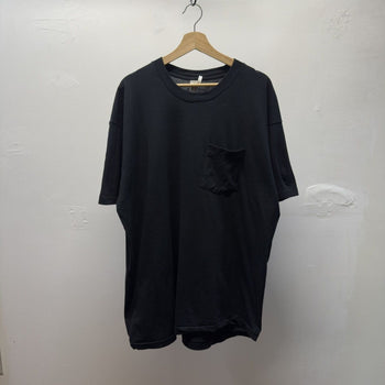 Vintage 1990s Blank Black Made in USA Single Stitch Tee
