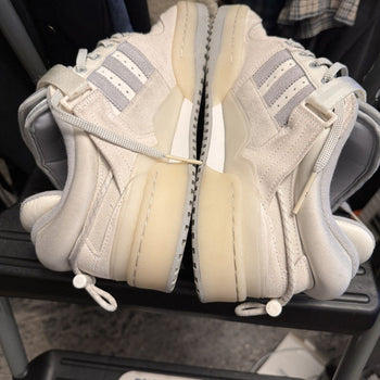 BAD BUNNY ADIDAS FORUM BUCKLE LOW WHITE SHOES