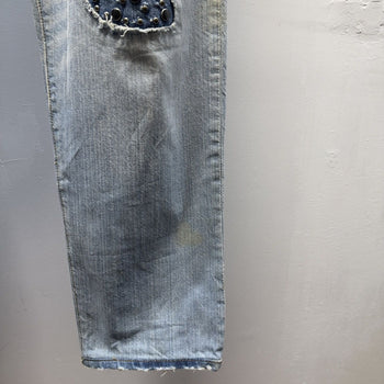 Vintage 2007 Levi’s 501 Limited Edition Faded Studded Jeans