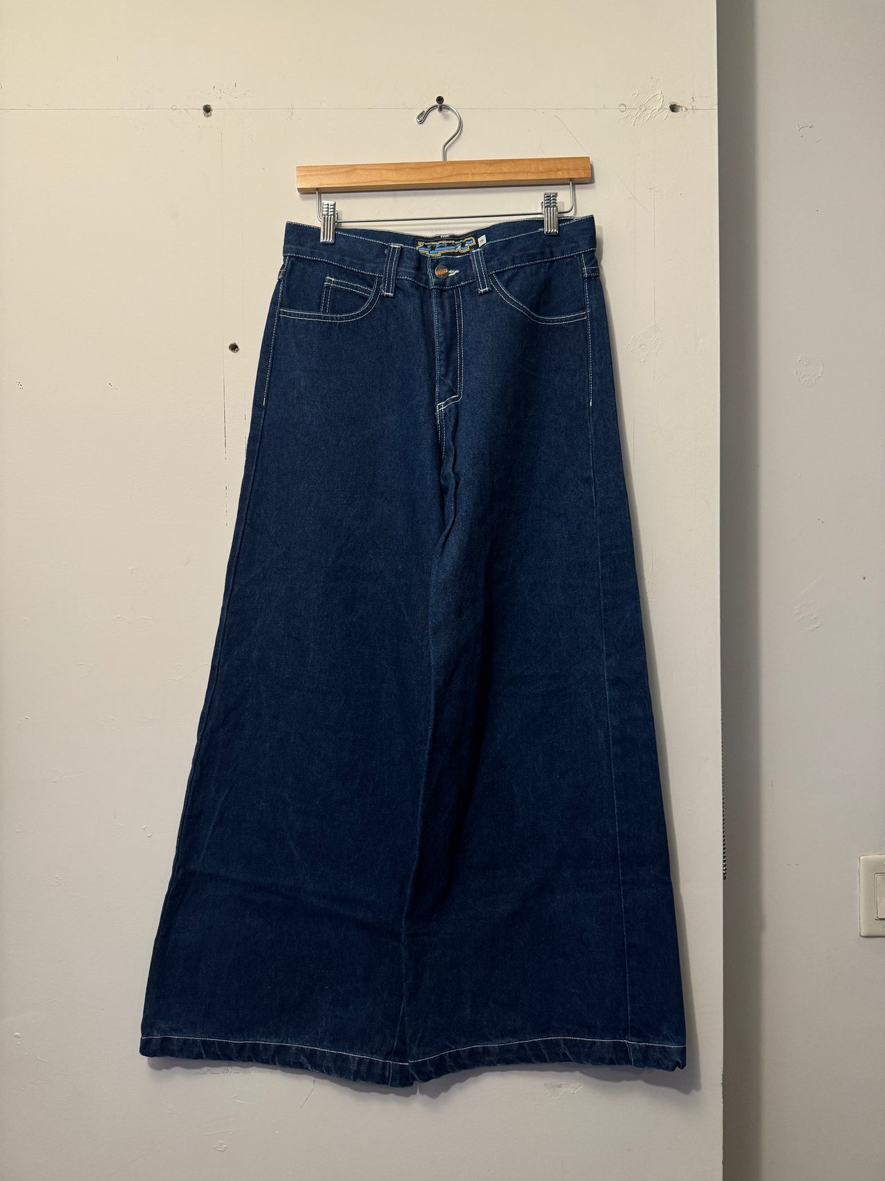 1990s GAT BAGGY WIDE LEG RAVER SKATER DENIM JEANS