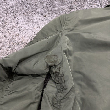 1980s Faded Thrashed Alpha Industries CWU 45-P Flight Bomber Jacket