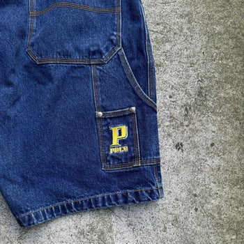 1990S Y2K PACO JEANS BAGGY SKATER DENIM JEAN SHORTS JORTS