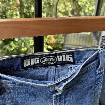 1990s Jnco Big Rig Denim Jean Shorts