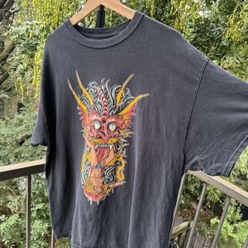 2000s Faded Tattoo Art Tee