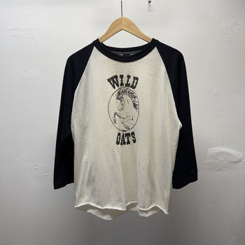 Vintage 1990s Faded Distressed Raglan Tee