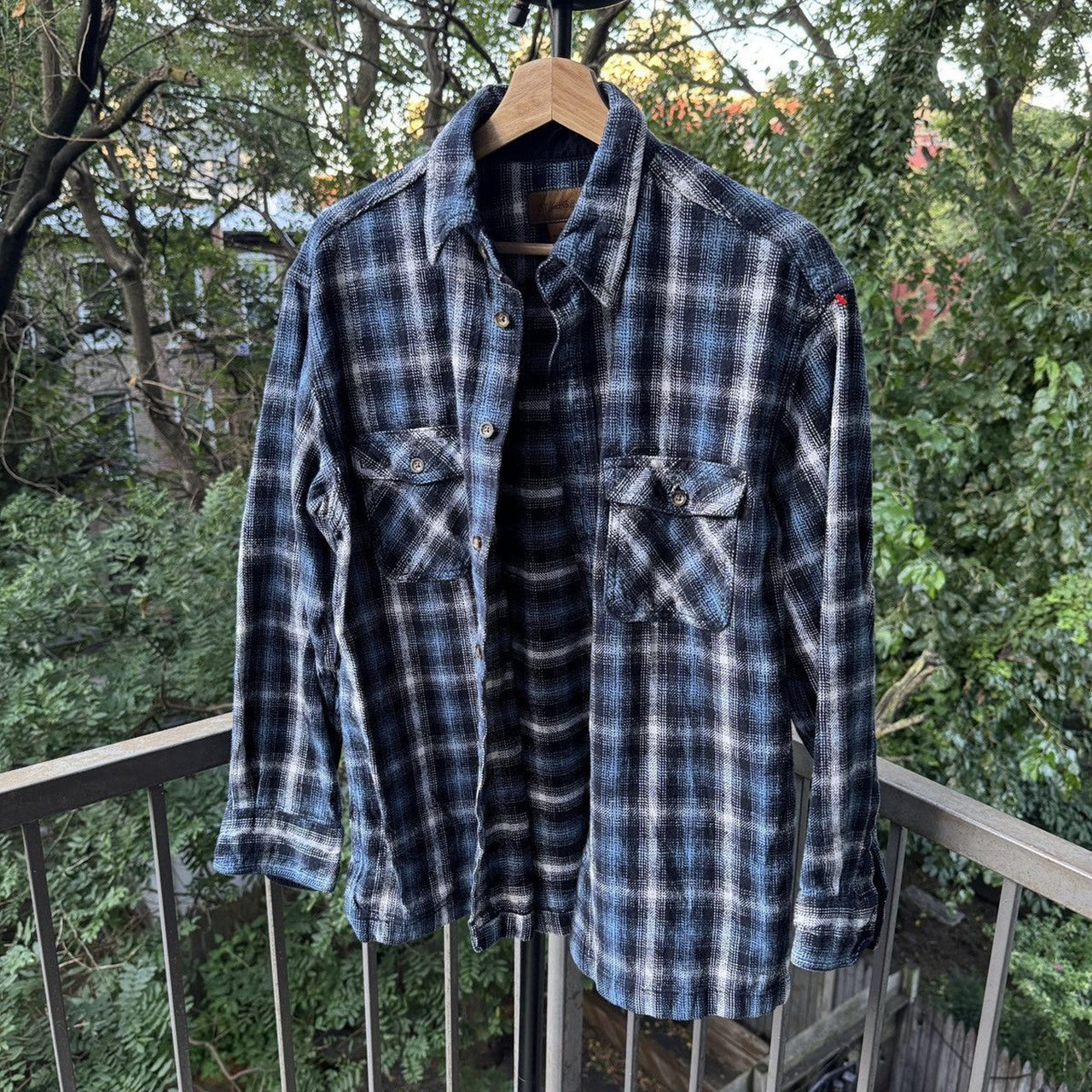 2000s Heavy Plaid Flannel Shirt