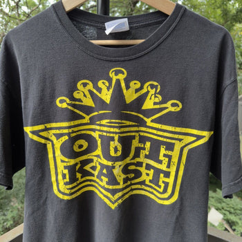 2000s Faded Outkast Logo Rap Tee