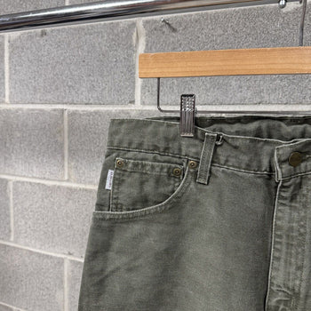 2000s Carhartt Moss Green Denim Jeans