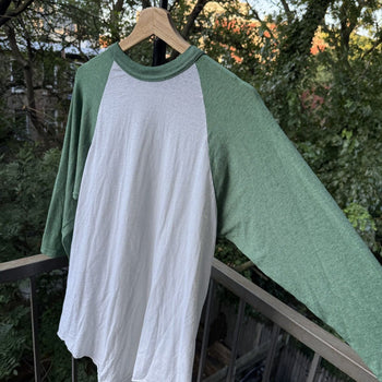 1970s / 1980s Faded Paper Thin Raglan 3/4 Tee