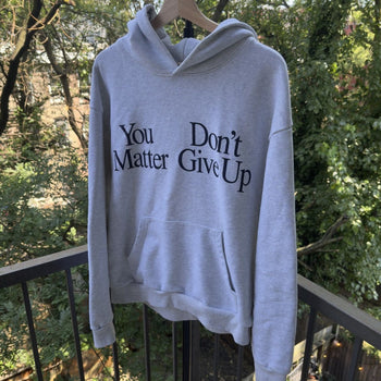 Praying You Don’t Matter Just Give Up Hoodie