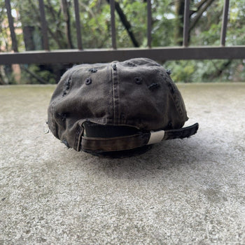 2000s Thrashed Faded Distressed London Grunge Hat