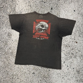 1980S TONY HAWK BIRDHOUSE POWELL PERALTA THRASHED SKATE TEE