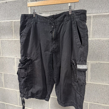 2000s Y2K Unionbay Black Cargo Shorts
