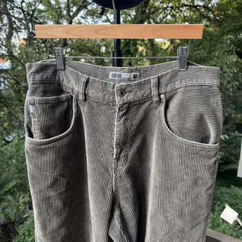 1990s/2000s Rusty Skater Surf Baggy Wide Corduroy Pants