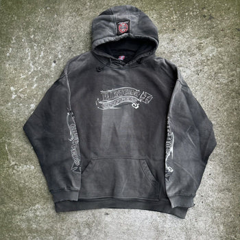 VINTAGE WEST COAST CHOPPERS THRASHED FADED DISTRESSED HOODIE