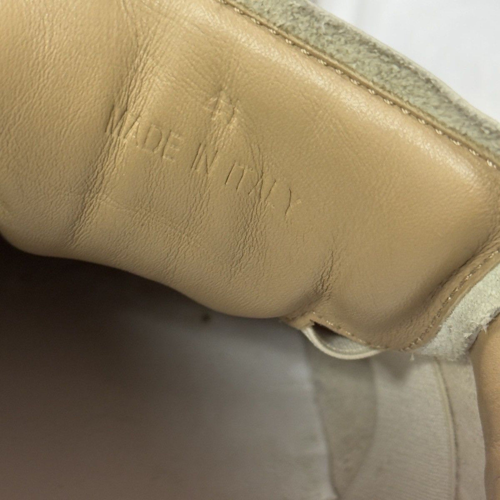 Maison Margiela Replica GAT White Neon Green Grey Sneakers