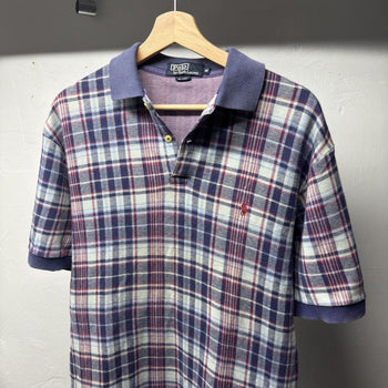 1990s Polo Ralph Lauren Made in USA Plaid Shirt