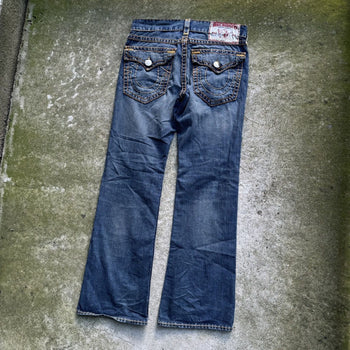 TRUE RELIGION BILLY SUPER T MADE IN USA DENIM JEANS