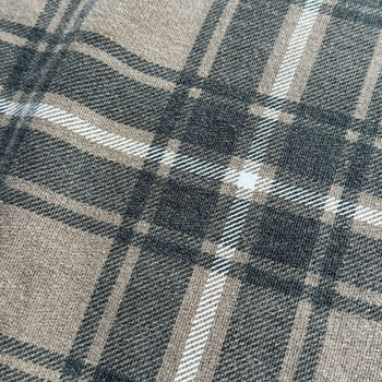 SUPREME SS21 BROWN PLAID CREWNECK