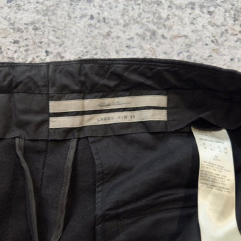 Rick Owens Runway FW19 Larry Moleskin Suede Patch Pants