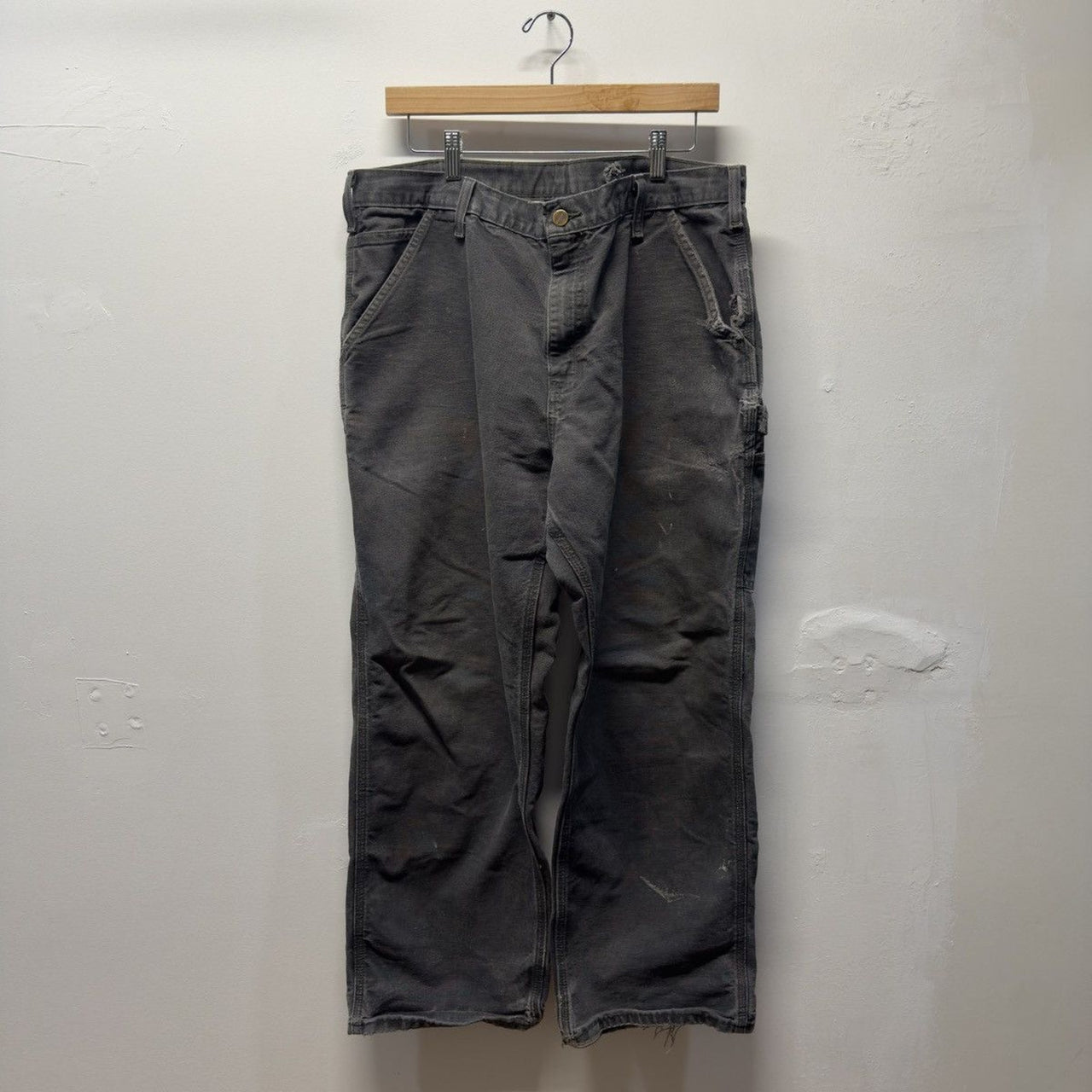 Vintage 2000s Carhartt Faded Distressed Carpenter Pants